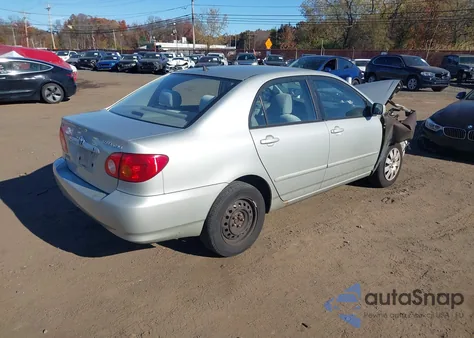 2004 Toyota Corolla Le из США, поврежденный, VIN 2T1BR38E04C230942